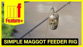 Robbie Griffiths’ Simple Maggot Feeder Rig [upl. by Annaili994]