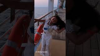 Its Windy Outside ║Royal Caribbean Vision of the Seas ║JoshampSarah shorts ║HalukayTV travel [upl. by Iccir]