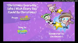 REQUESTED SpongeBob sings “I Wish Every Day Could Be Christmas” or Christmas Everyday [upl. by Aihsekal]