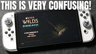 Outer Wilds on the Nintendo Switch OLED Gameplay [upl. by River]