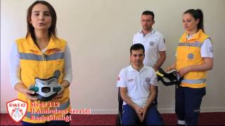 Boyunluk Cervical Collar UygulamasıSivas İl Sağlık Müdürlüğü [upl. by Upshaw]