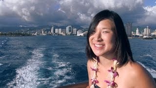 Sunset Dinner Cruise in Oahu Hawaii [upl. by Lorianna152]