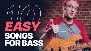 Top 10 Beginner Bass Lines of ALL time [upl. by Peggie839]