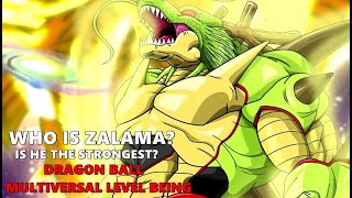 Dragon Ball Most OP Character Even Stronger Then Zeno Or Grand Priest  Zalama  Explained In Hindi [upl. by Kreitman826]