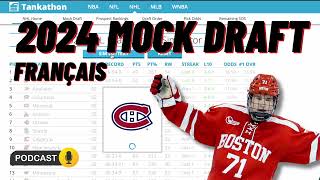 Mock Draft  Repêchage Simulé LNH 2024  Qui repêchera en position 1 [upl. by Lewin71]