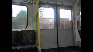 London Underground Hammersmith amp City Line 6603 Barking  West Ham [upl. by Anemix]