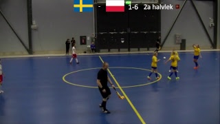 SVERIGE  POLEN FUTSAL EM DAMER [upl. by Ybreh890]