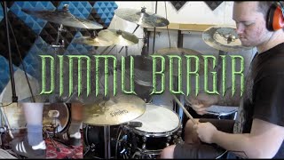 Dimmu Borgir  Spellbound drum cover [upl. by Ennovyahs]