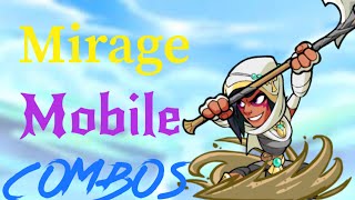 Brawlhalla mobile Mirage easy combos [upl. by Oberg]