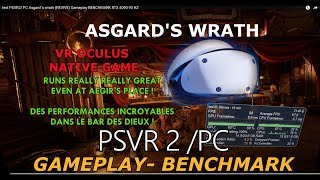 test PSVR2 PC Asgard s wrath REVIVE Gameplay BENCHMARK RTX 4090 90 HZ [upl. by Assennej742]