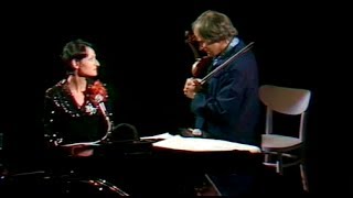 Barbara amp Ivry Gitlis  Une petite cantate 1974 [upl. by Ahsiekal989]