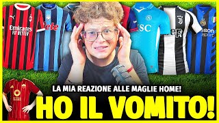 HO IL VOMITOOOO La mia REAZIONE alle DIVISE HOME della SERIE A 202425 [upl. by Musser]