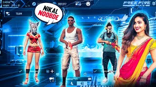 घमंडी Girl Call me Noob😡 in front of her Boyfriend  आजा 1 vs 2 में🔥  Garena Free Fire [upl. by Marybelle912]