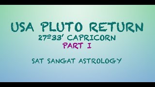 USA Pluto Return  Part I [upl. by Zumwalt517]