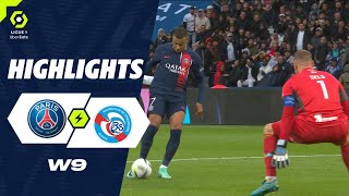 PARIS SAINTGERMAIN  RC STRASBOURG ALSACE 3  0  Highlights  PSG  RCSA  20232024 [upl. by Troy]