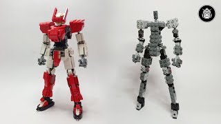 Lego Mech Tutorial  Ariel [upl. by Amorette]