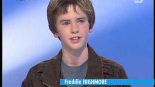 Interview de Freddie Highmore quotAugust Rushquot 33 [upl. by Eiduj740]