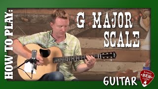 G Major Scale amp Speed Builder Guitar Lesson [upl. by Ibrab]