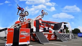 Spectacle Acrobaties Moto Trial  URBAN TRIAL SHOW [upl. by Girard]