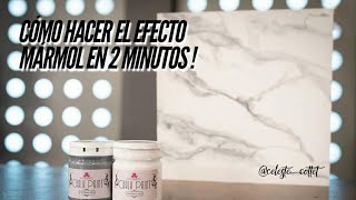 EFECTO MÁRMOL en 2 minutos [upl. by Annua629]