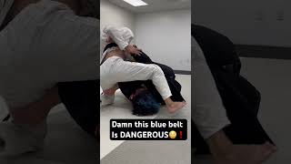 BJJ roll with a blue belt [upl. by Yand]