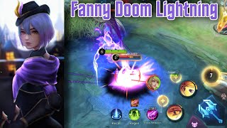 Fanny Doom Lightning Skin Script Mobile Legends [upl. by Holland]