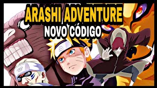 SAIU MAIS UM NOVO🎁CÓDIGO NO ARASHI ADVENTURE  NEW CODE  TRIUMPH OF KAGESUMMIT SHADOWS🎁 [upl. by Gaul]