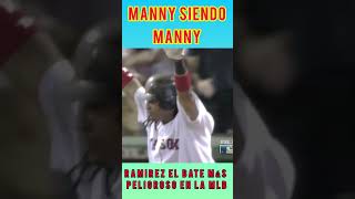 Manny Ramírez destrozando la pelota mlbb basketball baseball ￼ [upl. by Piegari502]