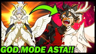 THE GOD OF BLACK CLOVER APPEARS Astas True Secret Magic VS Godly Angel of Death Lucius  Julius [upl. by Ayardna]