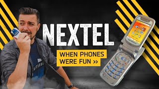 When Phones Were Fun NEXTEL [upl. by Pickard]