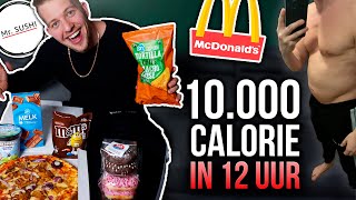 10000 CALORIE CHALLENGE IN 12 UUR [upl. by Apicella]