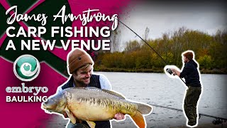 CARP FISHING KORDAS NEW EMBRYO LAKE  JAMES ARMSTRONG [upl. by Welford431]