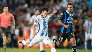 Pachuca vs Queretaro 2016 20 GOLES y RESUMEN Jornada 10 Apertura 2016 Liga MX [upl. by Millwater]