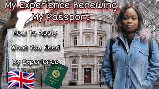 My Experience Renewing My Nigerian Passport In Uk 🇬🇧 London  Processing amp Requirements  Tola Lusi [upl. by Block]