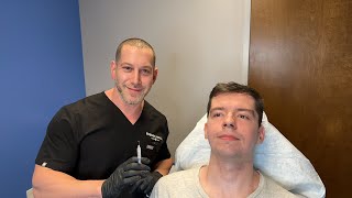 MALE FACIAL MASCULINIZATION IN MANHATTAN  FIRST TIME FILLER  Dr Jason Emer [upl. by Ludovico564]