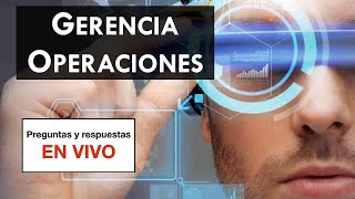 Responsabilidades de la GERENCIA de OPERACIONES  Administración de operaciones y CADENAS de VALOR [upl. by Themis]