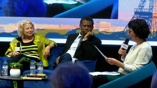 Dany Laferrière et Paula Jacques  Festival du Livre de Paris 2023 [upl. by Siuluj766]