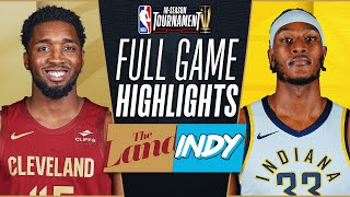 CAVALIERS at PACERS  NBA INSEASON TOURNAMENT 🏆  FULL GAME HIGHLIGHTS  November 3 2023 [upl. by Aleen730]