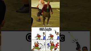 GTA LOGIC gta sanandreas memes [upl. by Yelnats]