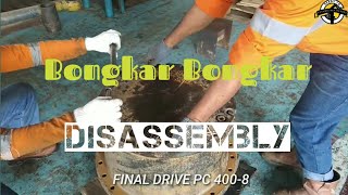 DisAssembly Final Drive PC 4008 [upl. by Nabetse]