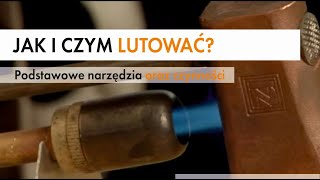 Lutowanie miękkie blachy tytancynk Narzędzia i czynności przygotowawcze [upl. by Gavin]