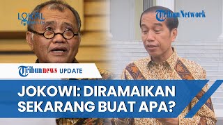 Reaksi Jokowi Tanggapi Pengakuan Agus soal Kasus Setnov Diramaikan Sekarang Kepentingannya Apa [upl. by Sikorski]