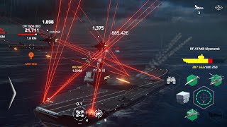 Uss Nemesis  Legendary ship  Modern warships online gameplay [upl. by Fasto588]