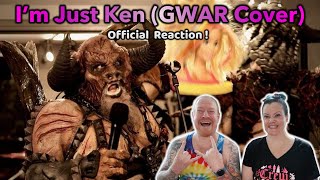 GWAR cover quotIm Just Kenquot  Official Reaction from Barbie The Album by Ryan Gosling [upl. by Newel]