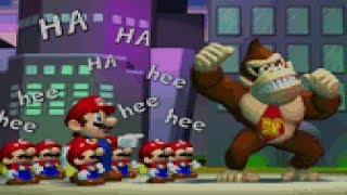 Mario Vs Donkey Kong  World 6  Final Boss amp Ending 100 [upl. by Amlev851]