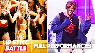 Karrueche Tran’s “Bodak Yellow” vs Deon Cole’s “Torn”  Lip Sync Battle [upl. by Marbut]