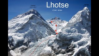 Mt Lhotse the fourth highest peak in the World with Subtitles [upl. by Ardnoet]