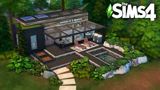 Tiny Modern Industrial  The Sims 4 Speed Build [upl. by Connolly]