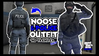 EASIEST WAY TO GET NOOSEPOLICE OUTFIT GTA ONLINE 2024 NO TRANSFER EASY [upl. by Airekat185]