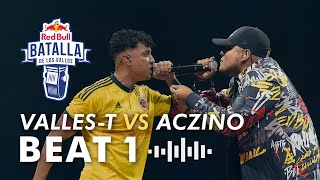 VALLEST vs ACZINO  BEAT 1 DRUNKY de DEVAKUO [upl. by Anirbys]